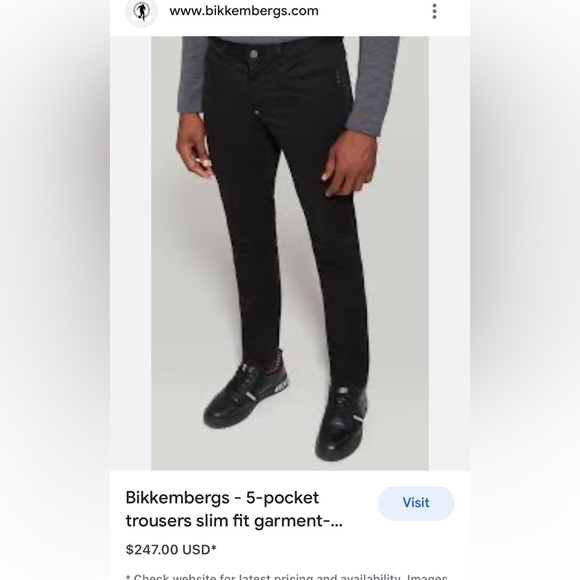 Bikkembergs men’s pants - Picture 12 of 17